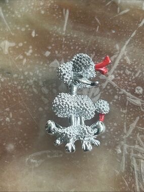 Vintage Poodle Brooch